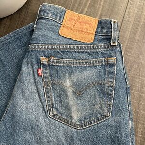 1980’s Levi’s 501 non-redline (hemmed)